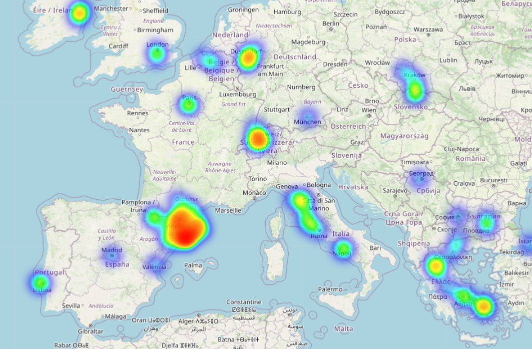 Timeline Heatmap